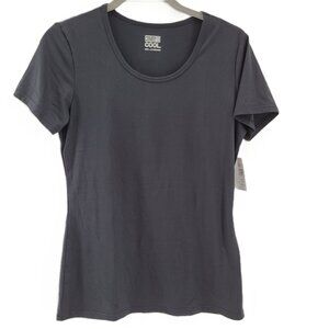 32 DEGREES Women's SMALL Black Cool Relaxed Sleep T-Shirt Breathable Comfortable